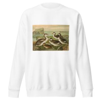 Colymbus cristatus, Grosser Lappentaucher. by Johann Friedrich Naumann Sweatshirt