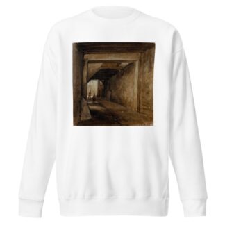 Passage Saint Jean de Latran. by Auguste-Sébastien Bénard Sweatshirt
