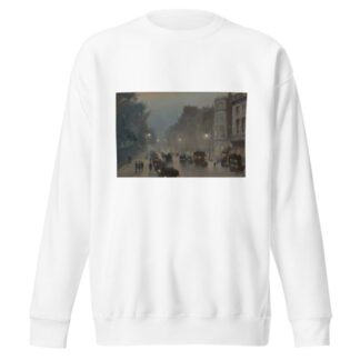 Down Piccadilly, by the Green Park by George Hyde Pownall Sweatshirt
