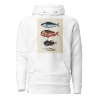 Poissons, ecrevisses et crabes, de diverses couleurs et figures extraordinaires.. Pl.017 by Louis Renard Hoodie