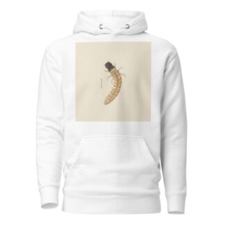 Entomology watercolour Pl.083 by George Hudson Hoodie