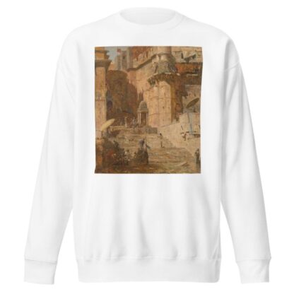 Benares, 1913 by Marius Bauer Sweatshirt
