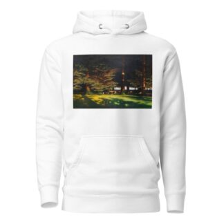 Grasende Schafe auf der Waldlichtung by Paul Wilhelm Keller-Reutlingen Hoodie