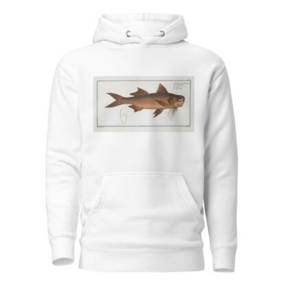 Polynemus decadactylus, The Flat-Nose. by Marcus Elieser Bloch Hoodie