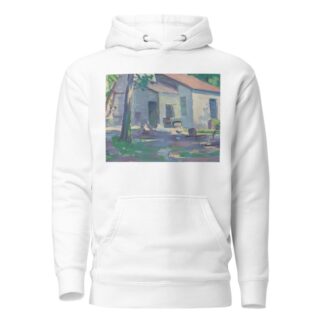 Een boerderij in Bergen by Mommie Schwarz Hoodie