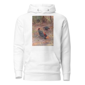 Bornean Crestless Fireback by George Edward Lodge Hoodie