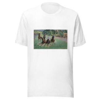 At the Races by Édouard Manet T-Shirt
