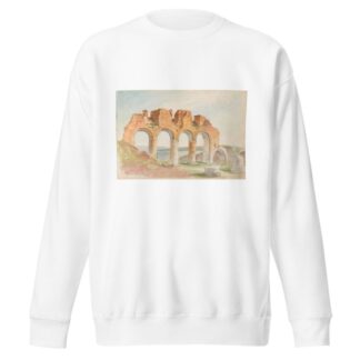 Domkirkeruinen, Hamar by Adolph Tidemand Sweatshirt