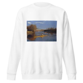 The Champion Single Sculls by Thomas Eakins Sweatshirt