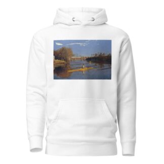The Champion Single Sculls by Thomas Eakins Hoodie
