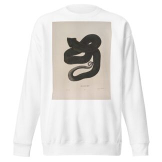 Heterodon niger by John Edwards Holbrook Sweatshirt