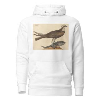 The Fishing Hawk by Mark Catesby Hoodie
