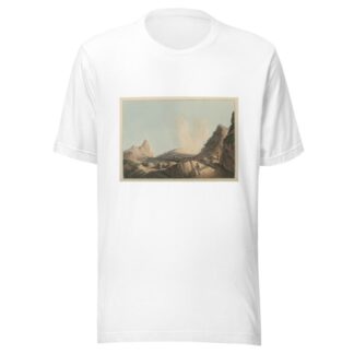 Crater in the Island of Stromboli by Luigi Mayer T-Shirt