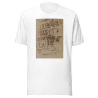 Petite Rue au Beurre, Brussels by James Abbott McNeill Whistler T-Shirt