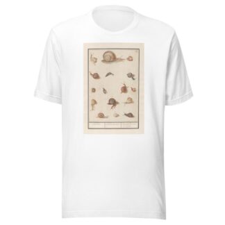 Slakken Slekken. Cochleae terrestres. Lunaçons de terre. Escargots. by Anselmus Boëtius de Boodt T-Shirt