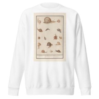 Slakken Slekken. Cochleae terrestres. Lunaçons de terre. Escargots. by Anselmus Boëtius de Boodt Sweatshirt