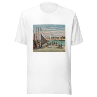 Honfleur, Sur le Quai by Maximilien Luce T-Shirt