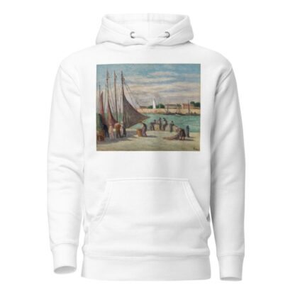 Honfleur, Sur le Quai by Maximilien Luce Hoodie