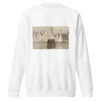 Béguinage avec vieilles femmes by Henri Le Sidaner Sweatshirt