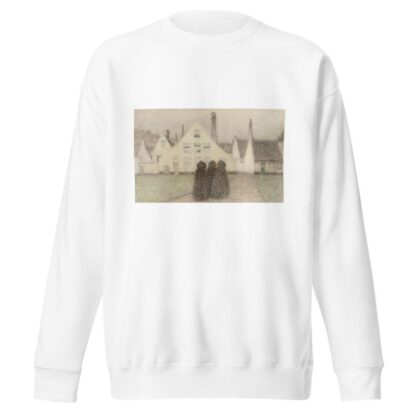 Béguinage avec vieilles femmes by Henri Le Sidaner Sweatshirt