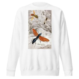 Hymenopteres Pl. XII by Jules Rothschild Sweatshirt
