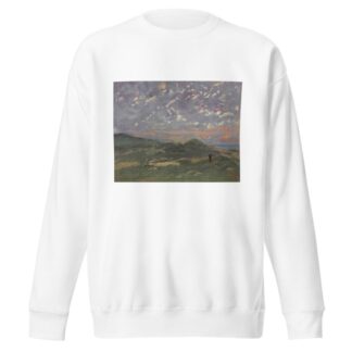 Les Dunes De Deauville by Gustave Courbet Sweatshirt