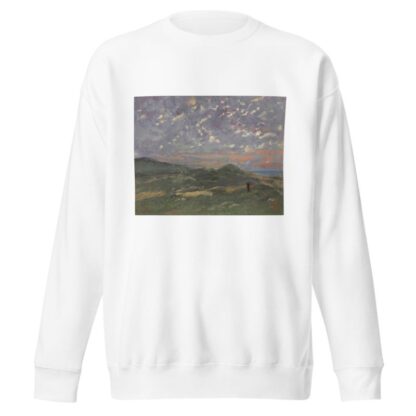 Les Dunes De Deauville by Gustave Courbet Sweatshirt