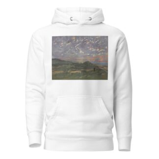 Les Dunes De Deauville by Gustave Courbet Hoodie