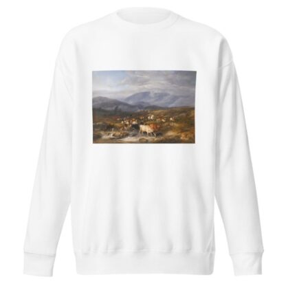An Intercepted Raid, Ettrick Shepherd by Thomas Sidney Cooper Sweatshirt