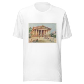 Soaring Ionic façade of the Temple of the Ephesian Diana by Harold Oakley T-Shirt