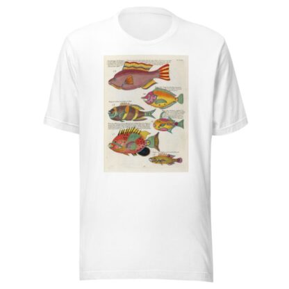 Poissons, ecrevisses et crabes, de diverses couleurs et figures extraordinaires.. Pl.047 by Louis Renard T-Shirt