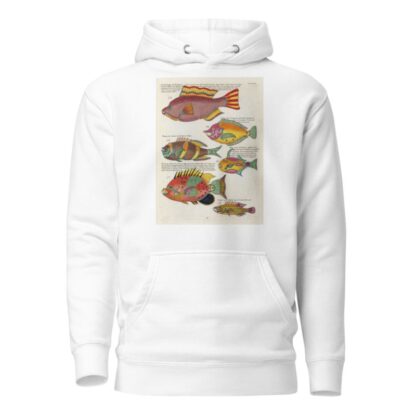Poissons, ecrevisses et crabes, de diverses couleurs et figures extraordinaires.. Pl.047 by Louis Renard Hoodie