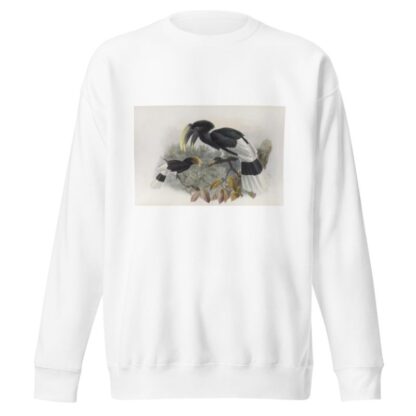 Bycanistes albotibialis by Daniel Giraud Elliot Sweatshirt