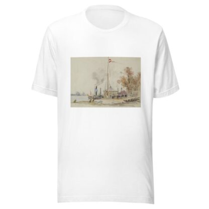 Bei den Kaisermühlen in Wien by Joseph Werner T-Shirt