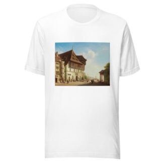 View of the Council Building in Constance by Ferdinand Petzl T-Shirt