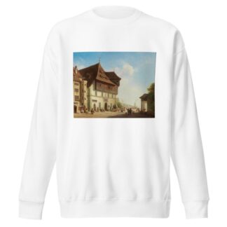 View of the Council Building in Constance by Ferdinand Petzl Sweatshirt