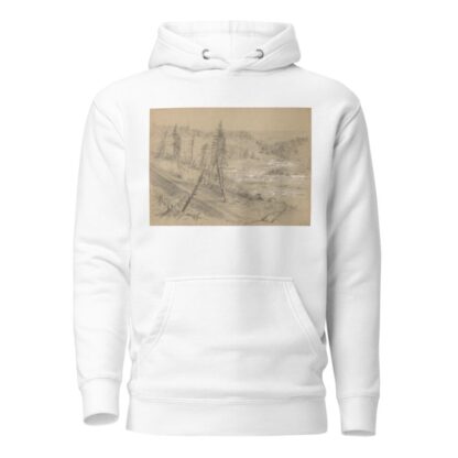 Railroad on the Dalles of the St. Louis by Alfred Rudolph Waud Hoodie