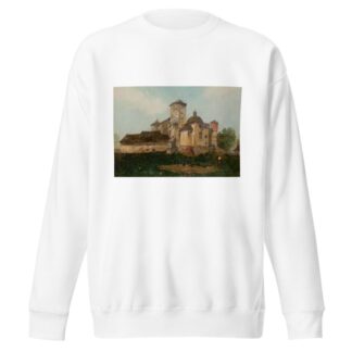 View of the Wiśnicz Castle from the Chapel’s Side by Stanisław Fabijański Sweatshirt