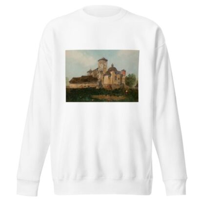 View of the Wiśnicz Castle from the Chapel’s Side by Stanisław Fabijański Sweatshirt