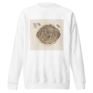 Recherches sur les poissons fossiles Pl.166 by Louis Agassiz Sweatshirt