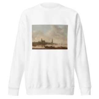 View of Emmerich by Jan van Goyen Sweatshirt