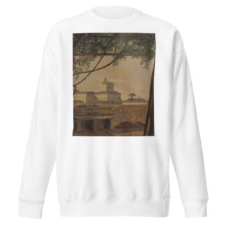 View to the Quirinal from the Villa Malta, Rome by Gustaf Söderberg Sweatshirt