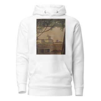 View to the Quirinal from the Villa Malta, Rome by Gustaf Söderberg Hoodie