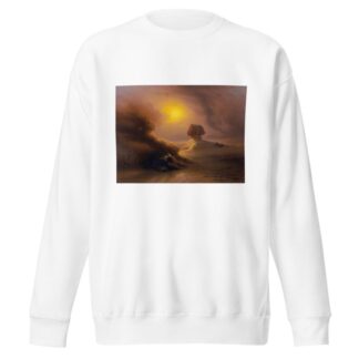 A Caravan Surprised By The Samoom In Front Of The Sphinx by Johann Jakob Frey Sweatshirt