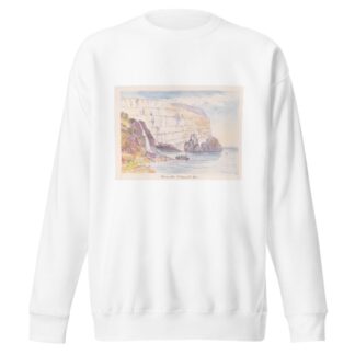Watering place St. Mary’s of the Azores by Charles Hamilton Smith Sweatshirt