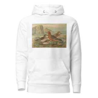 Tringa canutus, Tringa maritima by Johann Friedrich Naumann Hoodie