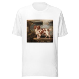 Portrait of Dash, a Favourite Spaniel, the Property of Lady Frances Vane-Tempest by James Ward T-Shirt