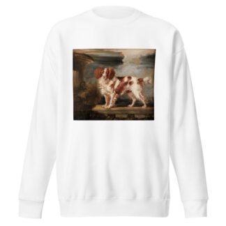 Portrait of Dash, a Favourite Spaniel, the Property of Lady Frances Vane-Tempest by James Ward Sweatshirt