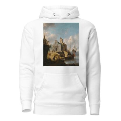 A Capriccio Of A Mediterranean Port by Jan Abrahamsz Beerstraaten Hoodie