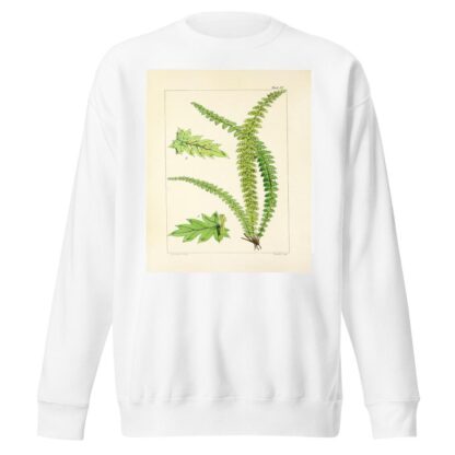 A century of ferns Pl.17 by William Jackson Hooker Sweatshirt